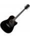 Elektroakustična gitara Ibanez - PF15ECE, Black High Gloss - 5t