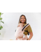 Ergonomski ruksak Baby Tula - Free-To-Grow Linen, Sunset - 3t