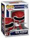 Figurica Funko POP! Television: Mighty Morphin Power Rangers - Red Ranger (30th Anniversary) #1374 - 2t