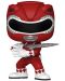 Figurica Funko POP! Television: Mighty Morphin Power Rangers - Red Ranger (30th Anniversary) #1374 - 1t