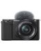 Fotoaparat bez zrcala za vlogging Sony - ZV-E10, E PZ 16-50mm - 1t