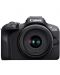 Fotoaparat Canon - EOS R100, RF-S 18-45mm, f/4.5-6.3 IS STM, Black - 1t