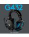 Gaming slušalice Logitech G432 - 7.1 Surround, crne - 2t