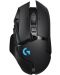 Gaming miš Logitech - G502 LightSpeed, bežični, crni - 1t