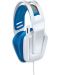 Gaming slušalice Logitech - G335, bijelo/plave - 2t