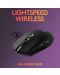 Gaming miš Logitech - G305 Lightspeed, optički, crni - 4t