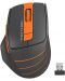 Gaming miš A4tech - Fstyler FG30S, optički, bežični, narančasti - 1t