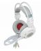 Gaming slušalice A4tech - Bloody G300, bijele - 2t