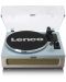 Gramofon Lenco - LS-440, automatski, Blue-Taupe - 1t