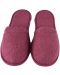 Frotirne papuče PNG - Tamno crvene, univerzalna veličina, 100% pamuk - 1t