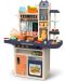Set za igru Raya Toys - Dječja kuhinja s vodom i parom, narančasta - 1t