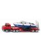 Metalna igračka Siku Super – Kamion s prikolicom i čamcem - 1t