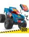 Set za igru Hot Wheels Monster Truck - Smash & Crash Race Ace, 85 dijelova - 2t