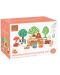 Set za igru Orange Tree Toys - Šumske životinje s kolicima - 1t