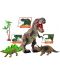 Igračka Ocie – Hodajući dinosaurus, s 2 mini figure - 2t