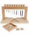 Set za igru Smart Baby - Montessori okvir za nizanje, 1 do 9 - 1t