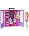 Set za igru Barbie - Ormar s lutkom - 3t