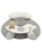 Interaktivno sjedalo Mamas & Papas - Sit and Play, Welcome to the world, Grey - 1t