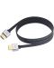 Kabel Real Cable - HD-ULTRA HDMI 2.0 4K, 3m, crno/srebrni - 1t