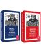 Igraće karte Cartamundi - Poker, Bridge, Rummy plava/crvena poleđina - 1t