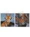 Kartice za slikanje perlama Grafix - Životinje, 2 komada, 13 х 13 cm - 3t