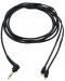 Kabel za slušalice Shure - EAC64BK, MMCX/3.5mm, 1,62m, crni - 3t