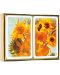 Karte za igranje Piatnik - Van Gogh - Sunflowers (2 špila) - 2t
