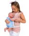 Kengur za lutku-beba Asi, plavi, 36-43 cm - 2t