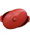 Keramički ovalni pekač Emile Henry - EH 8456-34, 5.8 L, 41.5 х 24.5 х 17 cm, crveni - 3t