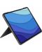 Tipkovnica Logitech - Combo Touch, iPad Pro 11'' 1st, 2nd, 3rd gen, Grey - 4t