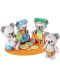 Set drvenih figura Hape - Obitelj Koala, 10 dijelova - 2t