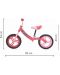 Bicikl za ravnotežu Lorelli - Fortuna Air, sa svjetlećim felgama, roza - 7t