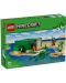 Konstruktor LEGO Minecraft - Kuća za kornjače na plaži (21254) - 1t