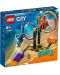 Konstruktor LEGO City-  Stuntz, Izazov kaskaderskog vrtenja (60360) - 1t