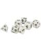 Set kockica Dice4Friends Candysweet - Frosted White, 7 komada - 1t