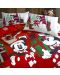 Set za spavaću sobu TAC Licensed - Minnie & Mickey Christmas, 100% pamuk - 2t
