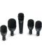 Set mikrofona za bubnjeve AUDIX - FP5, 5 komada, crni - 2t