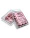 Set kockica Chessex Opaque Pastel - Pink/black, 10 komada - 1t