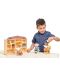 Set drvenih figurica Tender Leaf Toys - Domaće životinje u štandu - 5t