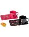 Set za tople napitke Morello - Red Joy, 250 ml, 3 dijela - 4t