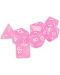 Set kockica Dice4Friends Confetti - Creamy Pink, 7 komada - 1t