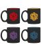 Set šalica za espresso ABYstyle Games: Dungeons & Dragons - D20, 110 ml - 1t