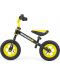 Bicikl za ravnotežu Milly Mally - Dragon Air, crno/žuti - 1t