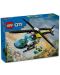 Konstrukcijski set LEGO City - Spasilački helikopter hitne pomoći (60405) - 1t