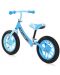 Bicikl za ravnotežu Lorelli - Fortuna Air, sa svjetlećim felgama, plavi - 3t