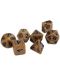 Set kockica Dice4Friends Antique - Gold, 7 komada - 1t