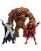 Set akcijskih figurica McFarlane DC Comics: Multiverse - Clayface, Batman & Batwoman (DC Rebirth) (Gold Label), 18 cm - 1t