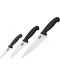 Set od 3 noža Samura - Butcher, crna drška - 1t