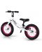 Bicikl za ravnotežu Cariboo - Adventure, bijelo/ružičasti - 2t