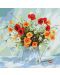 Set za slikanje po brojevima Ideyka - Ljetno cvijeće, 40 х 40 cm - 1t